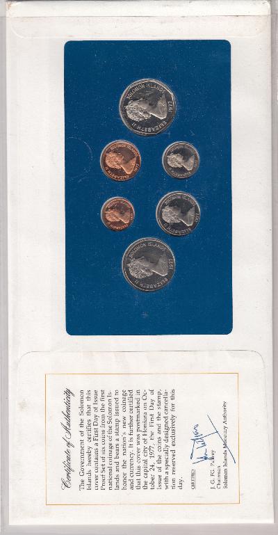 Beschrijving: 1,38 Dollar ORIGIN.SET(6) + STAMP